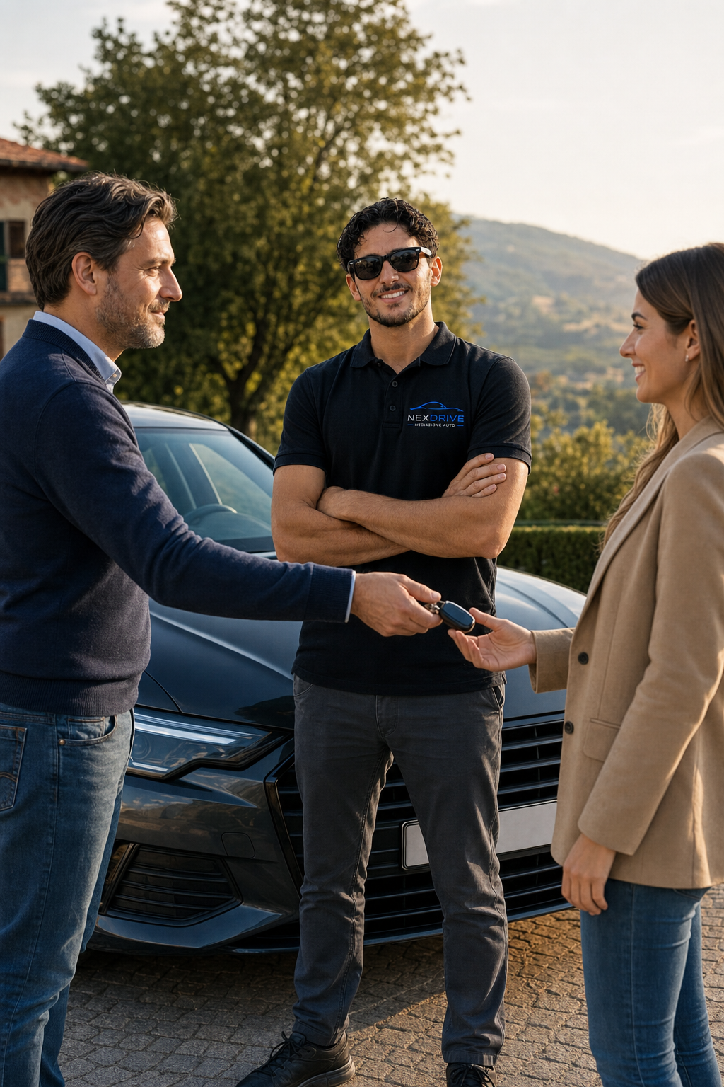 Consegna dell'auto e documentazione